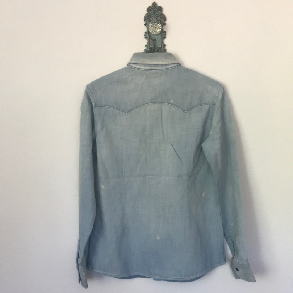 Levi’s Vintage Clothing Distressed Western Shirt - Picture 6 of 7
